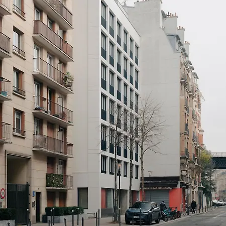 Edgar Hameau - Porte De Versailles Aparthotel Paříž